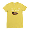 From Art School Ladies Fitted T-Shirt