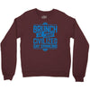 brunch day drinking Crewneck Sweatshirt