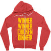 Winner Winner Chicken Dinner Zipper Hoodie