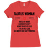 Taurus Woman Ladies Fitted T-Shirt