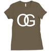 original gangsta Ladies Fitted T-Shirt