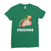 Best Friends Tacos Ladies Fitted T-Shirt