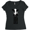 not your mom not your milk Women's Triblend Scoop T-shirt