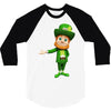 DABBİNG LEPRECHAUN 3/4 Sleeve Shirt