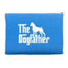 the dogfather boxer white Accessory Pouches