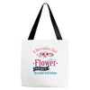 A December Girl Like A Flowers Tote Bags