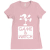 game &amp; watch tribute Ladies Fitted T-Shirt