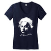 albert einstein Women's V-Neck T-Shirt