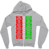 think inspire sing Zipper Hoodie