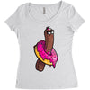 stickers Women's Triblend Scoop T-shirt