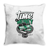 time money Throw Pillow