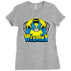 mutant weapon Ladies Fitted T-Shirt