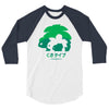 mega grass 3/4 Sleeve Shirt