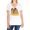 stacked pancakes Ladies Curvy T-Shirt