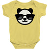 cool panda Baby Bodysuit