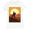 mountain hiker Ladies Fitted T-Shirt