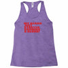 beard jus started Racerback Tank