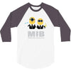 men in black 3/4 Sleeve Shirt