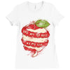 you are the apple of my eye Ladies Fitted T-Shirt