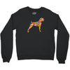 boxer flower Crewneck Sweatshirt