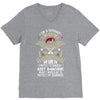 I'm A Veteran Dad T Shirt V-Neck Tee