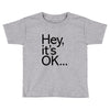 ITS OKAY Toddler T-shirt