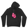 boxing gloves breast cancer Unisex Hoodie