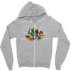 mariomon1 Zipper Hoodie