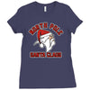 north pole santa claus Ladies Fitted T-Shirt