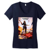 mad max movie poster Women's V-Neck T-Shirt