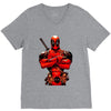 red man V-Neck Tee