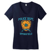 police dept Women's V-Neck T-Shirt