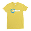 top dad mens funny novelty Ladies Fitted T-Shirt