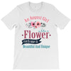 An August Girl Like A Flowers T-Shirt