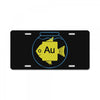 gold fish License Plate