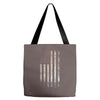 Vintage Usa Flag Tote Bags