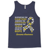 Supporting the Fighters Admiring the Survivors Honoring the Taken Tank Top