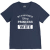 my favourite disney princess is my wife V-Neck Tee