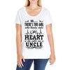 There's This Girl Who Stole My Heart She Calls Me Uncle Ladies Curvy T-Shirt