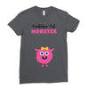 Creating a Lil Monster Baby Girl Ladies Fitted T-Shirt