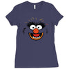 animal face Ladies Fitted T-Shirt