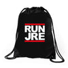 joe rogan run jre Drawstring Bags