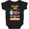 walk away i have anger issues and a serious dislike for stupid people Baby Bodysuit
