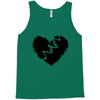 broken heart xxx black Tank Top