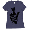 things will work out Ladies Fitted T-Shirt