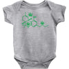 thc pot leaf molecule Baby Onesie