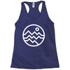mountain bold (for dark) Racerback Tank