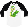 snake anime 3/4 Sleeve Shirt
