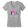 Little Dipper with Galaxy Women's V-Neck T-Shirt