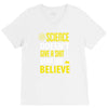 science doesn't give a sht V-Neck Tee